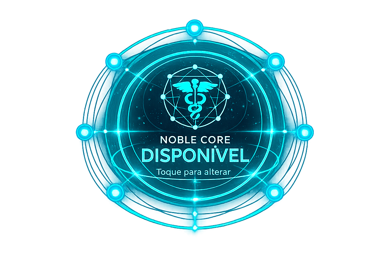Noble Core · Disponível · Toque para alterar